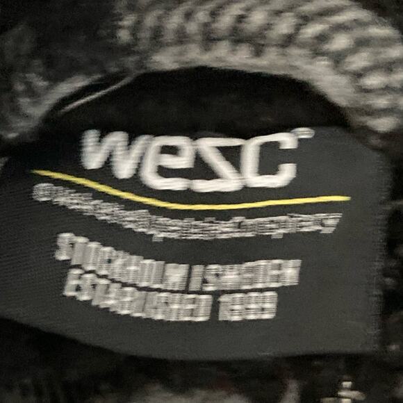 WeSC Unisex Plaid Fleece-Lined Full-Zip Shirt Jacket Size M Multicolor - Picture 2 of 11